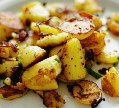 Chutné a vydatné vyprážané zemiaky s praskaninami